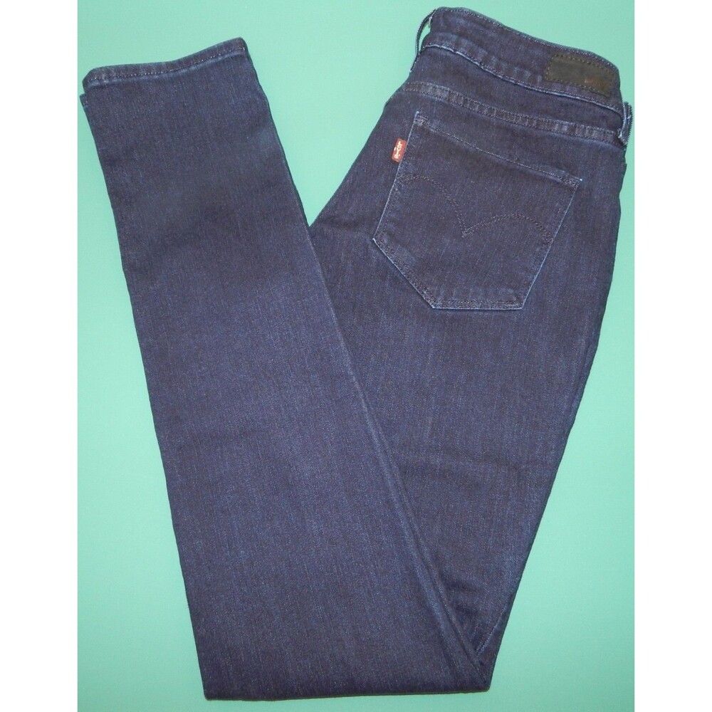 Levi's Jeans 803 Women's Size 10 Blue Bold Curve Modern Rise Skinny Dark 30"x34"